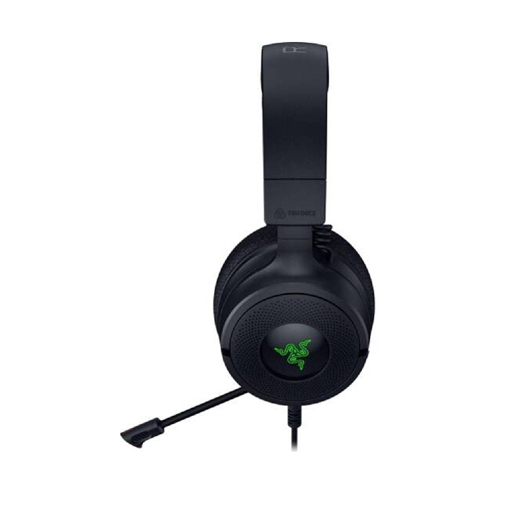 RAZER Kraken V4 X | Razer Triforce 40mm Drivers | Retractable Razer Hyperclear Cardioid Mic | 7.1 Surround Sound | Convertible Type-A & Type-C  | Razer Chroma RGB | Wired RGB Gaming Headphones & Headsets (Black)