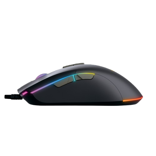 FANTECH X17 Blake | Adjustable 200 - 10000 DPI | Huano 20 Million Switch | 7 Programmable Buttons | Wired Macro RGB Gaming Mouse (Black)