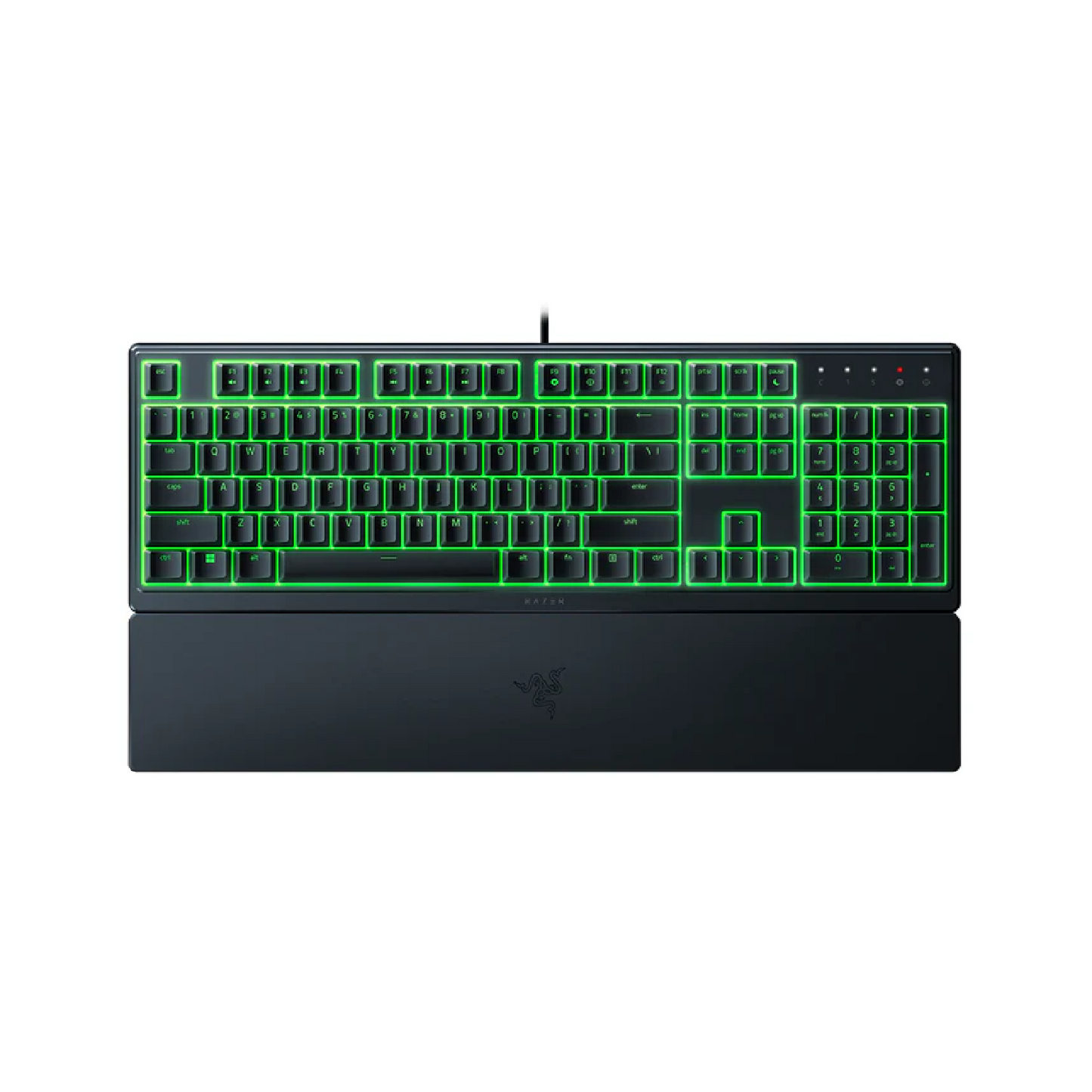 RAZER Ornata V3 X | Razer Silent Membrane Switches | UV-coated Keycaps | Ergonomic & Low Profile | Programmable Keys | Wired RGB Gaming Keyboard