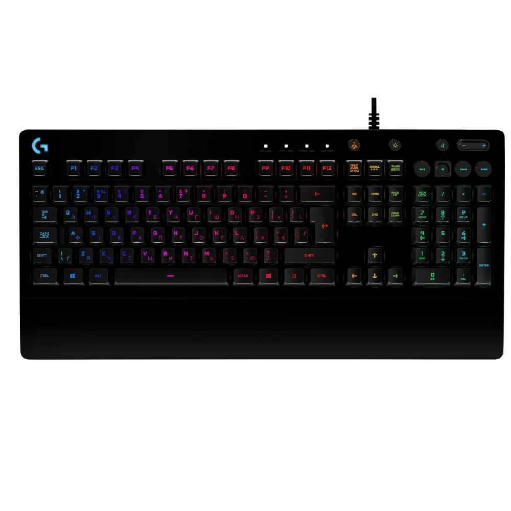 LOGITECH G213 Prodigy | Tactile Mech-Dome Switches | 104 Keys | Palm Rest & Adjustable Feet | LightSync RGB | Wired RGB Gaming Keyboard