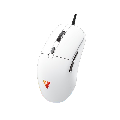 FANTECH VX9S-WH Kanata S | Adjustable 400 - 7200 DPI | Huano 10 Million Switch | 6 Programmable Buttons | Wired ARGB Pro Gaming Mouse  (White)