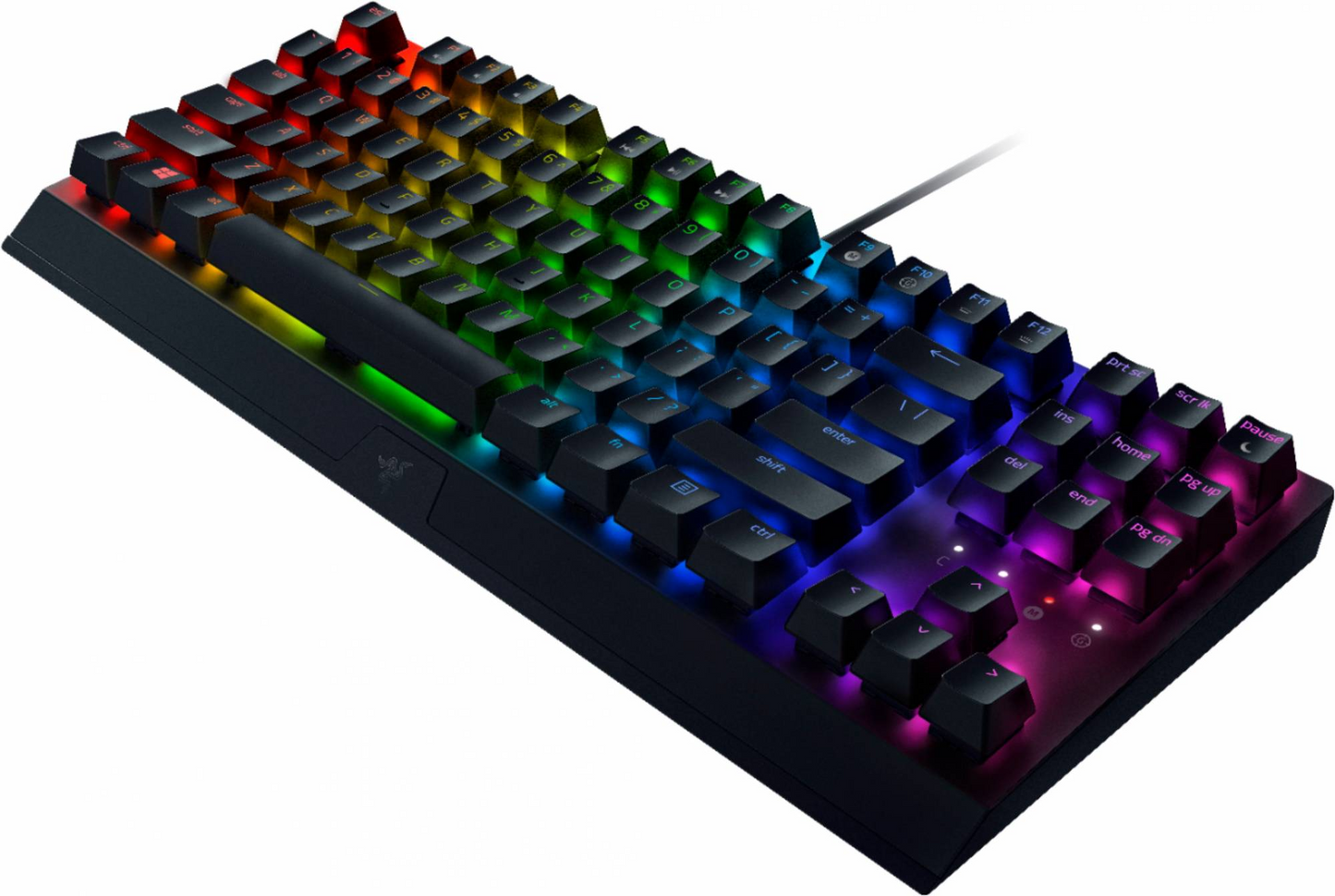 RAZER BlackWidow V3 | Razer Green Mechanical Switches | TKL | Programmable Keys | Aluminum Construction | Wired RGB Gaming Keyboard