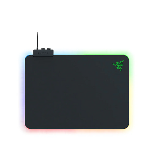 RAZER Firefly V2 | Ultra Thin Anti-slip Base | Micro-Textured Surface | Razer Chroma RGB | Built-in Cable Catch | RGB Gaming Mousepad (Black / 355mm x 255mm x 3mm)