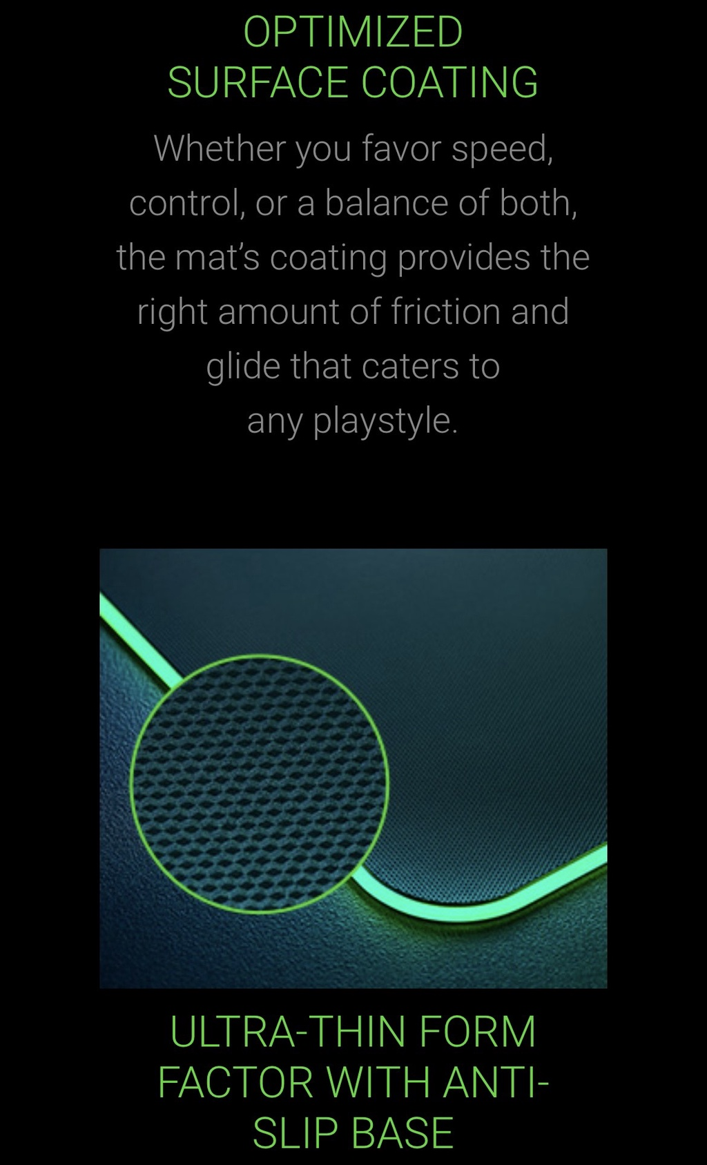 RAZER Firefly V2 | Ultra Thin Anti-slip Base | Micro-Textured Surface | Razer Chroma RGB | Built-in Cable Catch | RGB Gaming Mousepad (Black / 355mm x 255mm x 3mm)