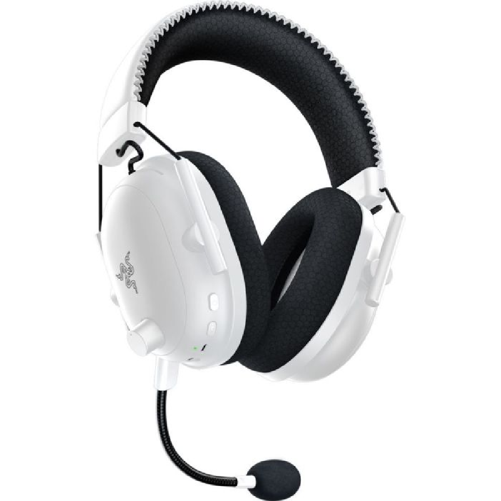 RAZER BlackShark V2 X | Razer Triforce 50mm Drivers | Fixed Razer Hyperclear Cardioid Mic | 7.1 Surround Sound | Advanced Passive Noise Cancellation | Wired Gaming Headphones & Headsets (White)