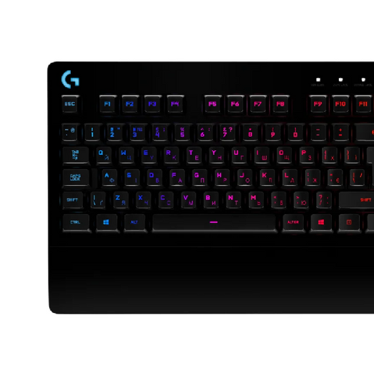 LOGITECH G213 Prodigy | Tactile Mech-Dome Switches | 104 Keys | Palm Rest & Adjustable Feet | LightSync RGB | Wired RGB Gaming Keyboard