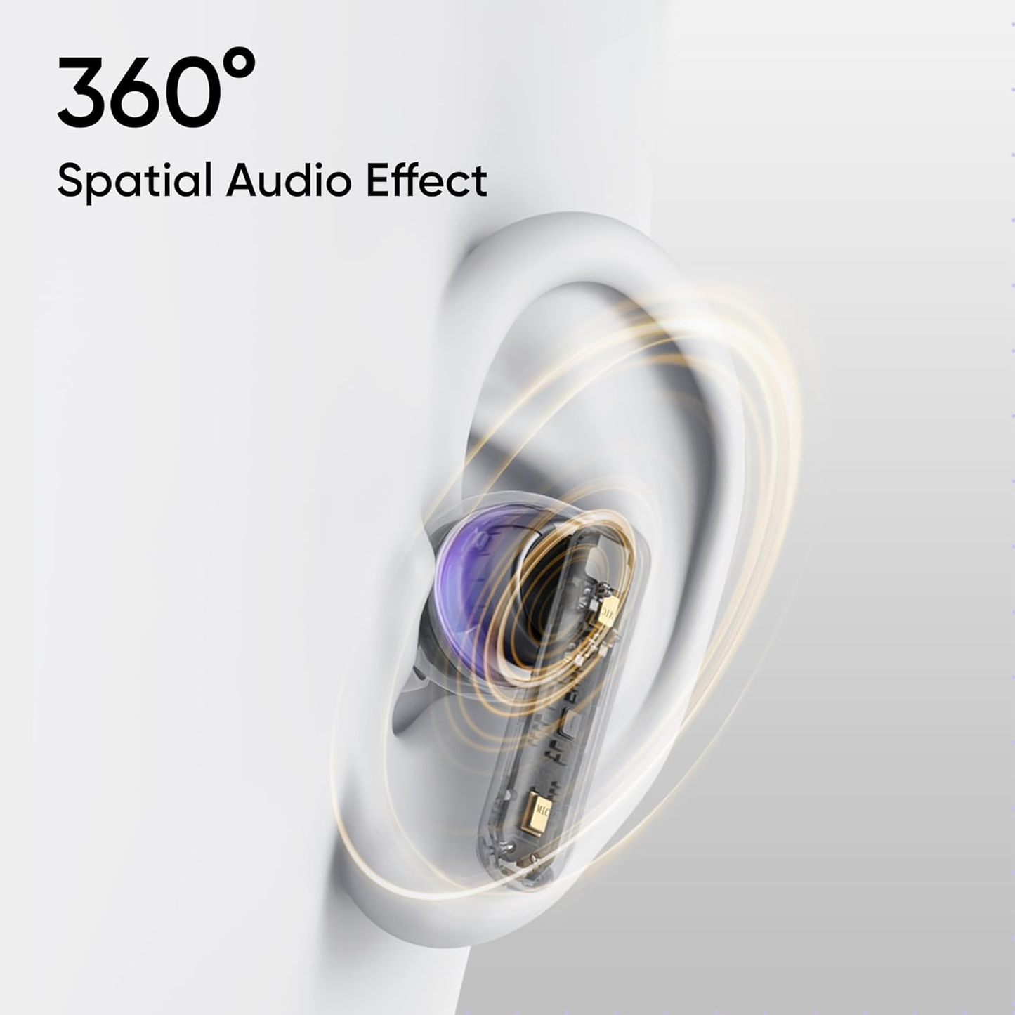 REALME Buds T310 | 46dB ANC | 40 Hours Total Playback | 12.4mm Dynamic Bass Driver | Wireless Bluetooth Earbuds