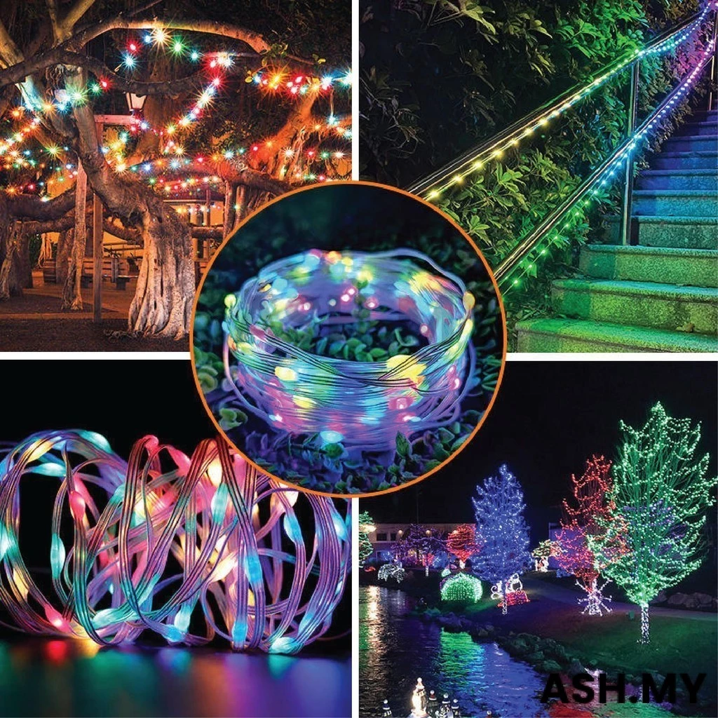 RGB Strip LED Mood Lights | Triple Intelligent Control Mode | Music Sync Feature | USB Power Supply Waterproof | Gaming Lighting (10M)