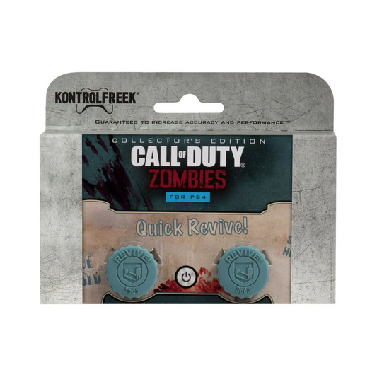 KONTROLFREEK Performance Thumbstick For PlayStation 4 DualShock 4 Controller / PlayStation 5 DualSense Controller / Xbox One Controller (Call Of Duty: Quick Revive! RETRO GREEN Edition)