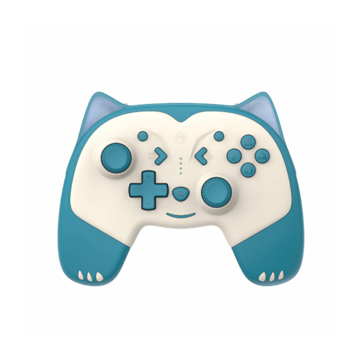 IINE L505 Gen 5 Wireless Animal Controller with Audio Port & Wake Up Function For Nintendo Switch V1 / V2 / OLED (Blue Fox)
