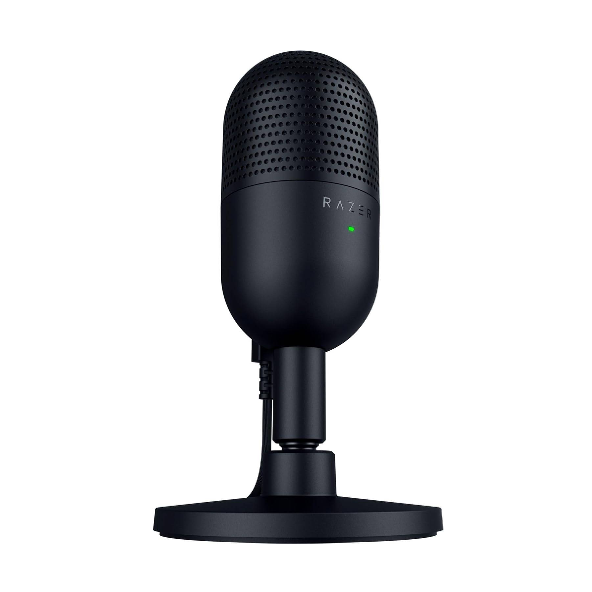 RAZER Seiren V3 Mini | Supercardioid Polar Pattern | Tap-to-mute Sensor | Built-in Shock Absorber | Ultra Compact | Wired Streaming & Gaming Microphone (Black)