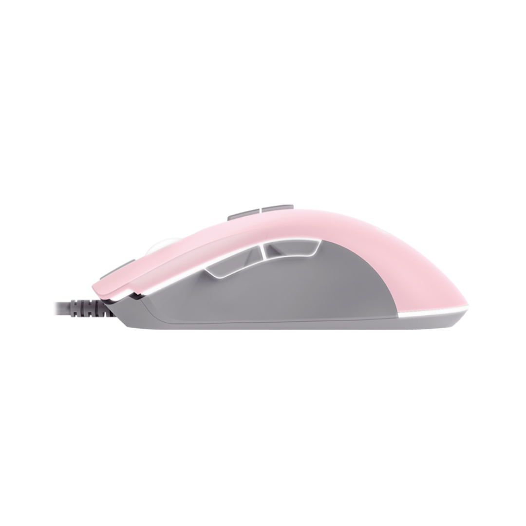 FANTECH X17 Blake | Adjustable 200 - 10000 DPI | Huano 20 Million Switch | 7 Programmable Buttons | Wired Macro RGB Gaming Mouse (Sakura Edition)