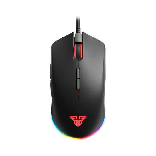 FANTECH X17 Blake | Adjustable 200 - 10000 DPI | Huano 20 Million Switch | 7 Programmable Buttons | Wired Macro RGB Gaming Mouse (Black)