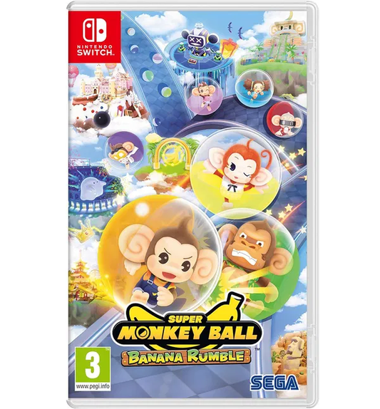 Nintendo Switch Super Monkey Ball Banana Rumble (Asia / English / Chinese)