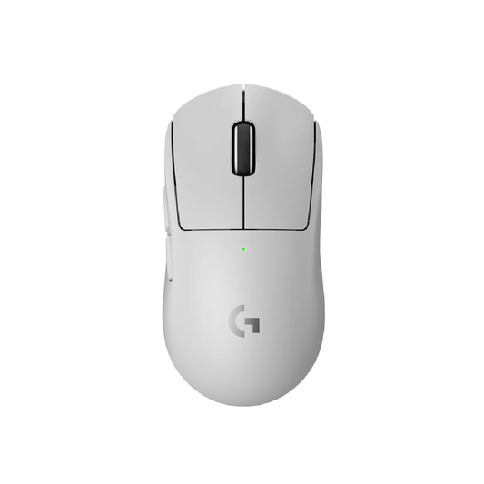 LOGITECH G Pro X Superlight | Maximum 25600 DPI | HERO 25K Sensor | 5 Programmable Buttons | PowerPlay Compatible | Advanced Low Latency Wireless | Ultra-Lightweight |Wireless Gaming Mouse (White)