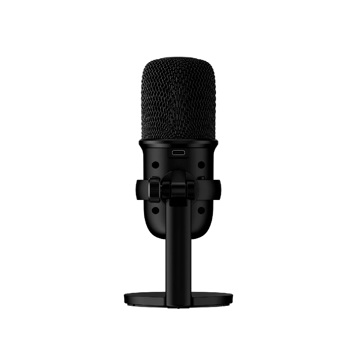 HYPERX SoloCast | Cardioid Polar Patterns | Tap-to-mute Sensor | Flexible Adjustable Stand | Wired Gaming Microphone (Black)