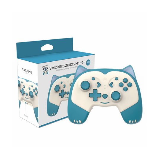 IINE L505 Gen 5 Wireless Animal Controller with Audio Port & Wake Up Function For Nintendo Switch V1 / V2 / OLED (Blue Fox)
