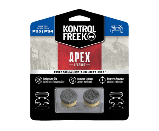 KONTROLFREEK Performance Thumbstick For PlayStation 4 DualShock 4 Controller / PlayStation 5 DualSense Controller (Apex Legends Edition)