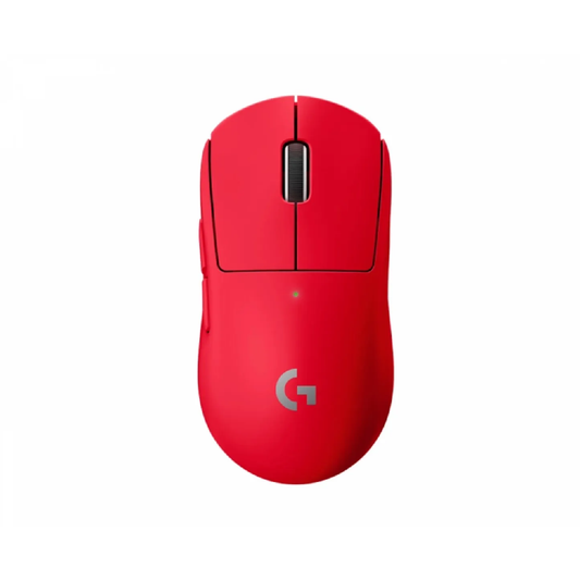 LOGITECH G Pro X Superlight | Maximum 25600 DPI | HERO 25K Sensor | 5 Programmable Buttons | PowerPlay Compatible | Advanced Low Latency Wireless | Ultra-Lightweight |Wireless Gaming Mouse (Red)