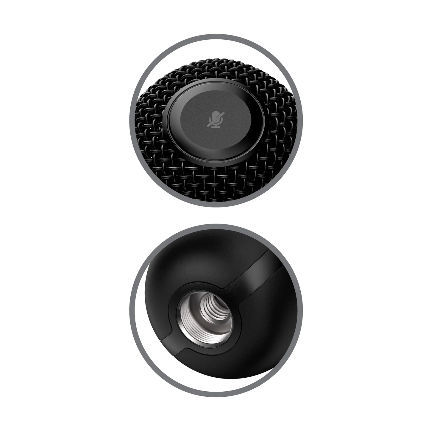HYPERX SoloCast | Cardioid Polar Patterns | Tap-to-mute Sensor | Flexible Adjustable Stand | Wired Gaming Microphone (Black)