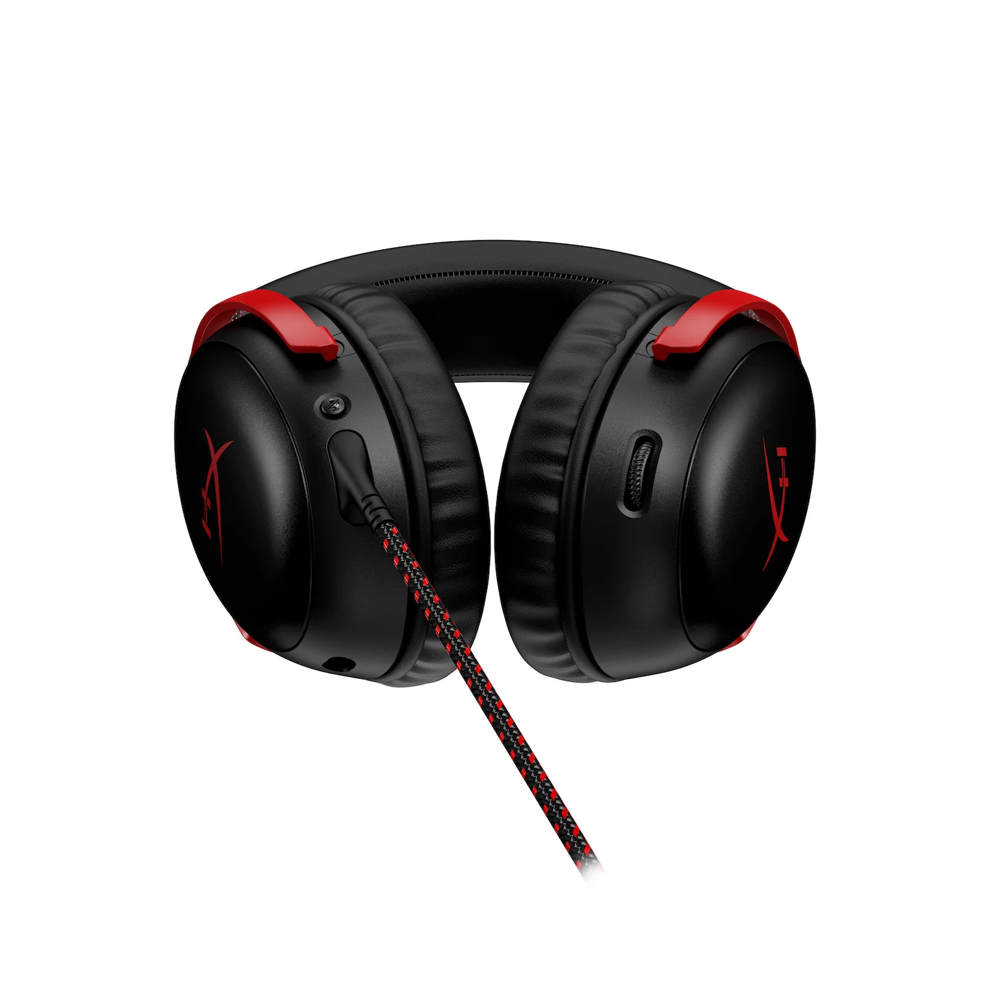 HYPERX Cloud III | 53mm Angled Drivers | HyperX Signature Memory Foam | Ultra Clear Noise Cancelling Detachable Microphone | Wired Gaming Headphones & Headsets (Black & Red)