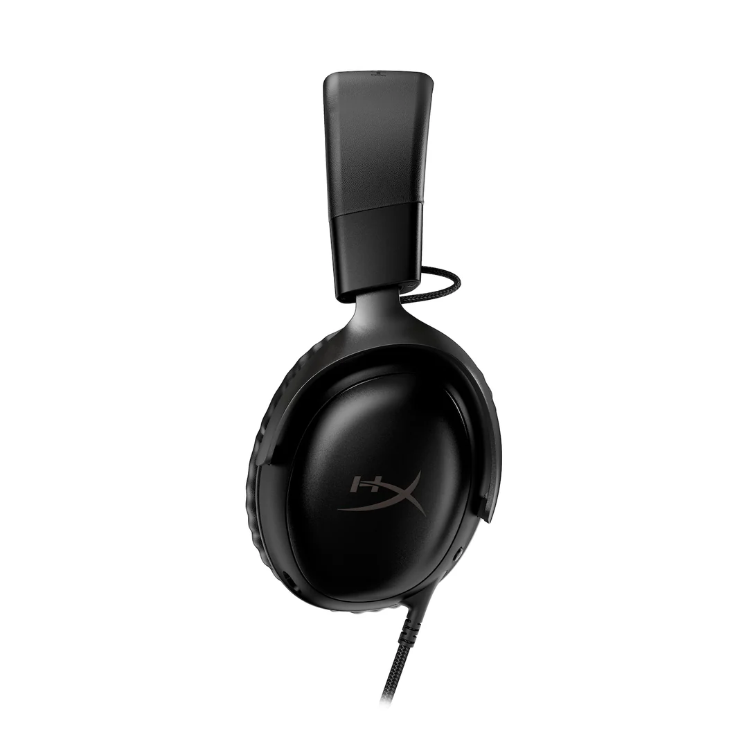 HYPERX Cloud III | 53mm Angled Drivers | HyperX Signature Memory Foam | Ultra Clear Noise Cancelling Detachable Microphone | Wired Gaming Headphones & Headsets (Black)