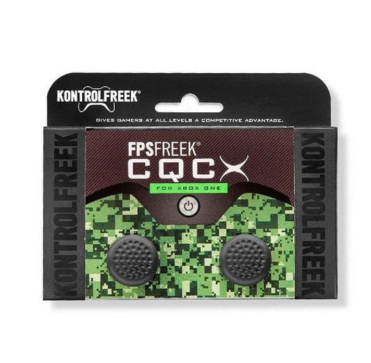 KONTROLFREEK Performance Thumbstick For PlayStation 4 DualShock 4 Controller / PlayStation 5 DualSense Controller / Xbox One Controller (CQCX BLACK Edition)