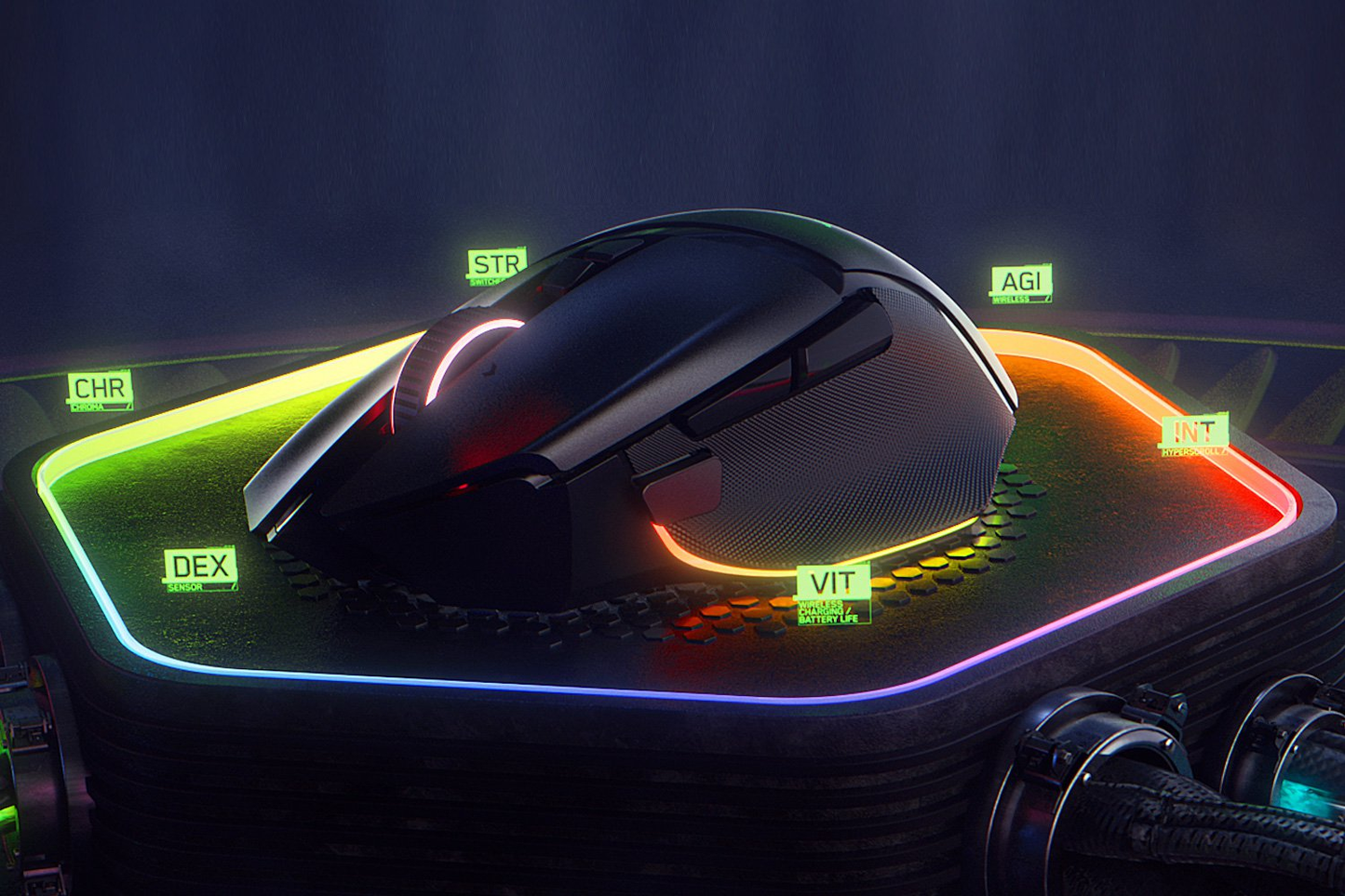 RAZER Basilisk V3 35K Pro | 11 Programmable Buttons | Focus Pro 35K Optical Sensor Gen 2 + 35K DPI | Razer Optical Switches Gen 3 with 90 Million Clicks | Razer HyperSpeed Wireless + Bluetooth | Long Battery Life | Wireless RGB Gaming Mouse (Black)