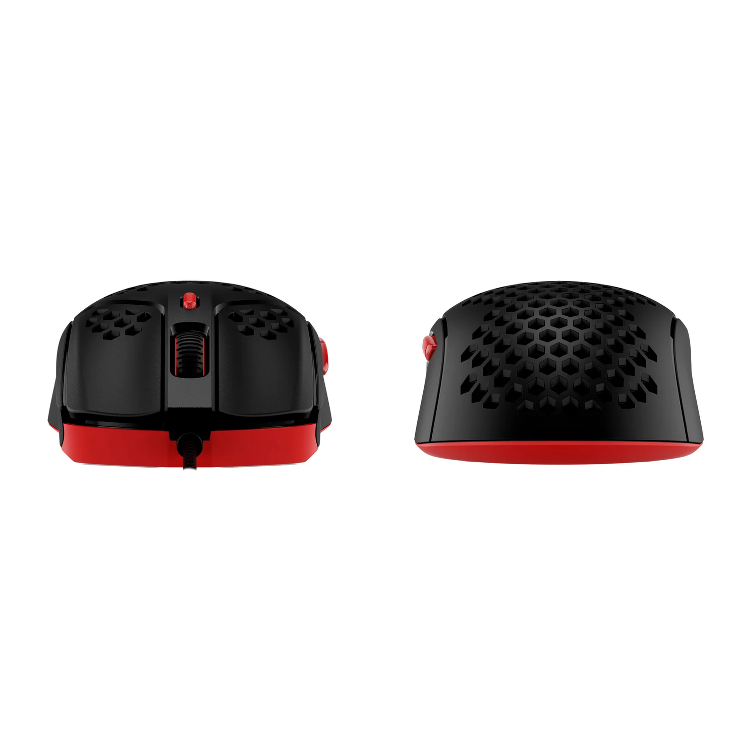 HYPERX Pulsefire Haste | Hex-shell Design | Ultra-Lightweight | 60 Million Clicks | Wired RGB Gaming Mouse (Black Red)