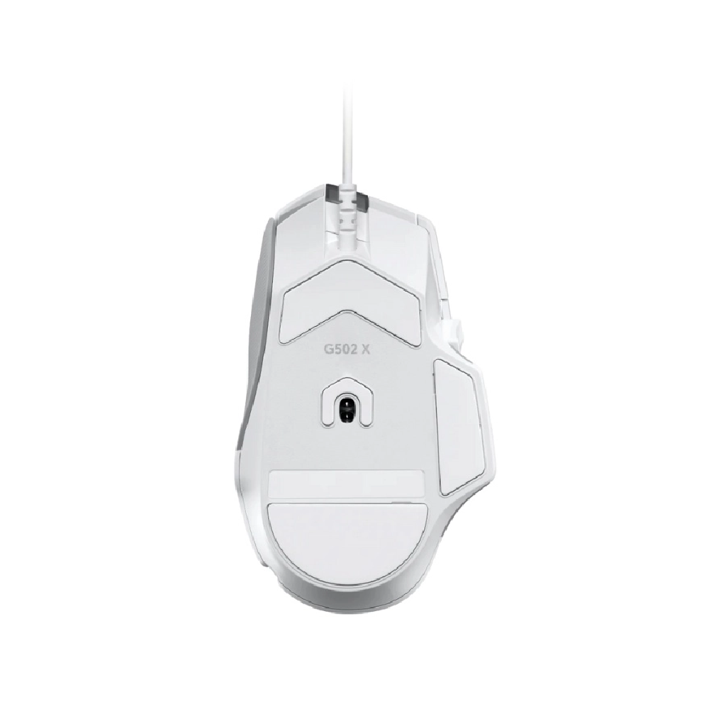LOGITECH G502 X Lightspeed | Maximum 25600 DPI | HERO 25K Sensor | 13 Programmable Buttons | Adjustable DPI-Shift Button | Wired Gaming Mouse (White)