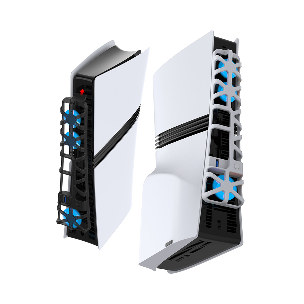 DOBE TP5-35153 Cooling Fan For PS5 Pro (Transparent Black)