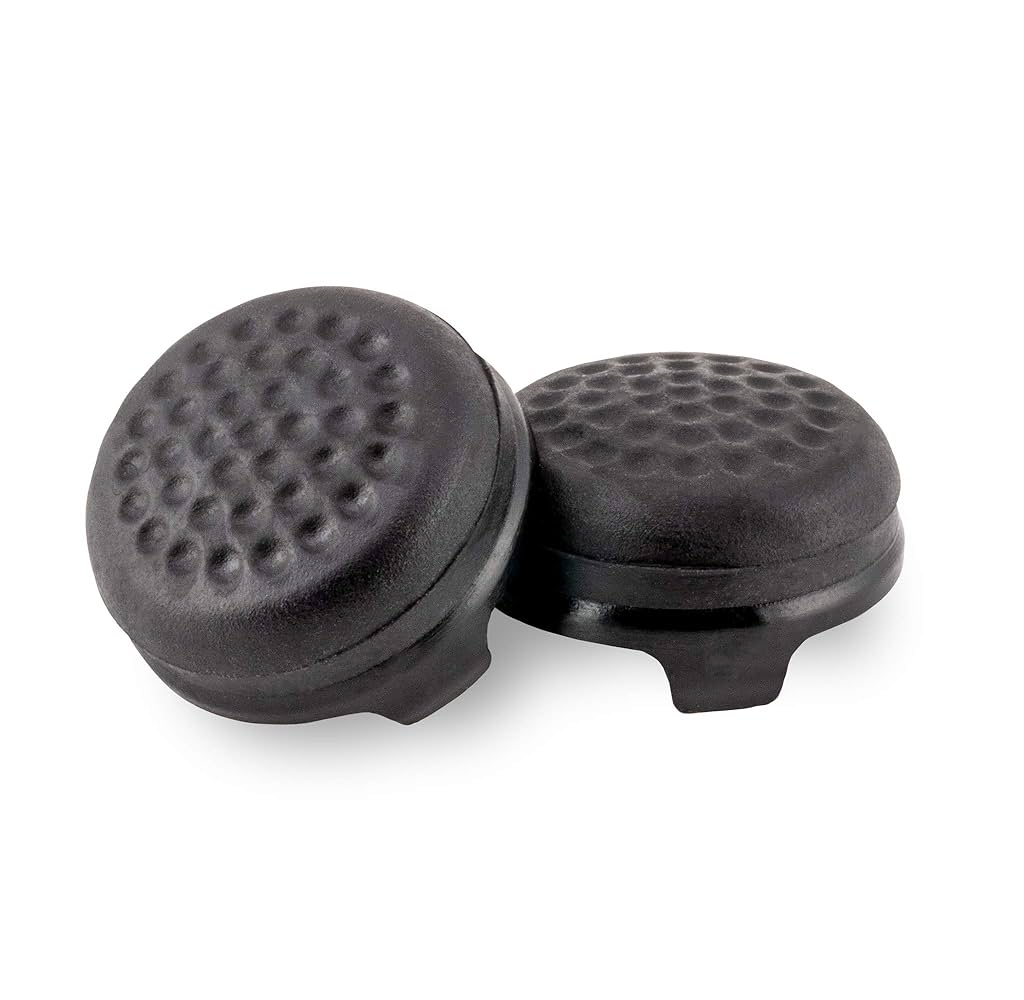 KONTROLFREEK Performance Thumbstick For PlayStation 4 DualShock 4 Controller / PlayStation 5 DualSense Controller / Xbox One Controller (CQCX BLACK Edition)