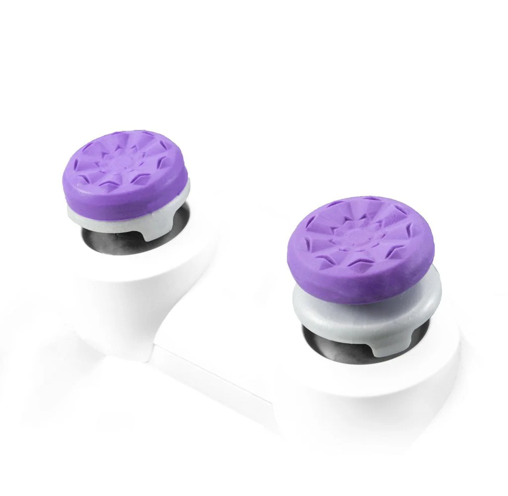 KONTROLFREEK Performance Thumbstick For PlayStation 4 DualShock 4 Controller / PlayStation 5 DualSense Controller / Xbox One Controller (FPS Freek Galaxy PURPLE Edition)