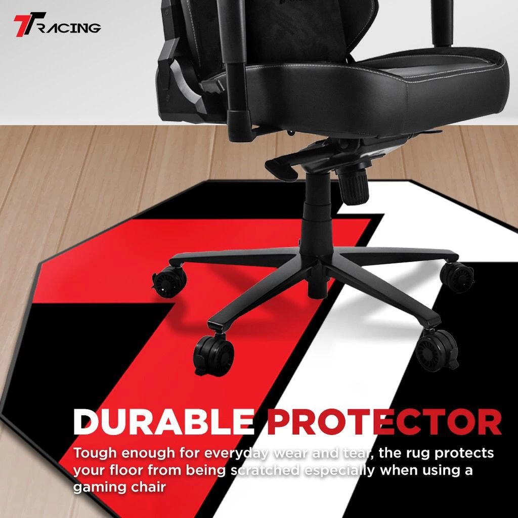 TTRacing Guardian Gaming Floorpad / Floormat (Classic Red)