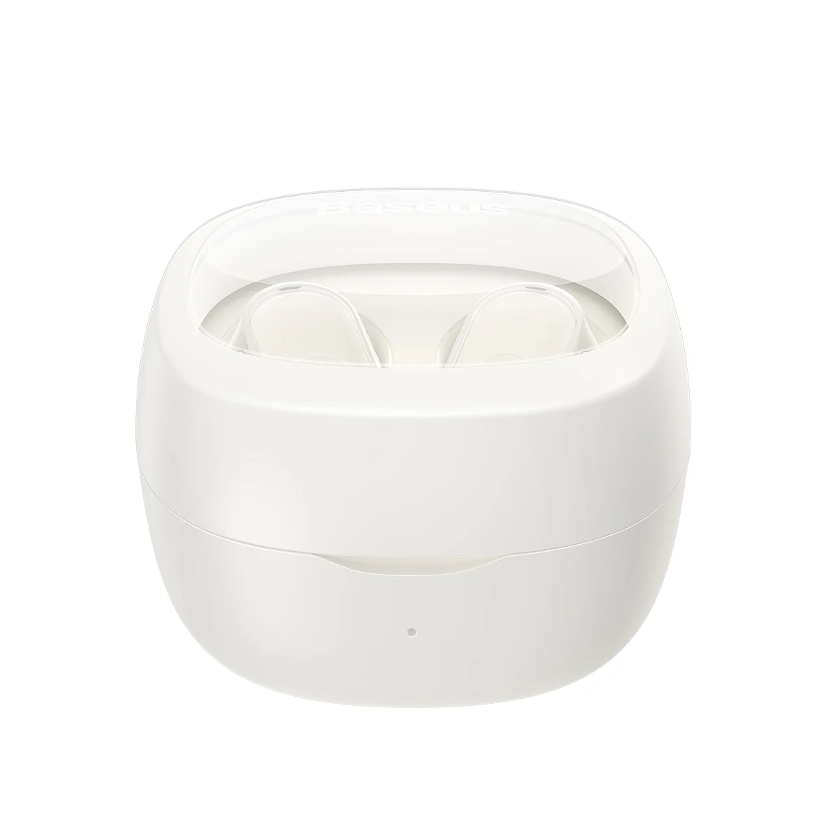 BASEUS Bowie WM02 | TWS | 25 Hours Total Playback | Dual Channel Low Latency Mode | Wireless Bluetooth Earbuds (White)