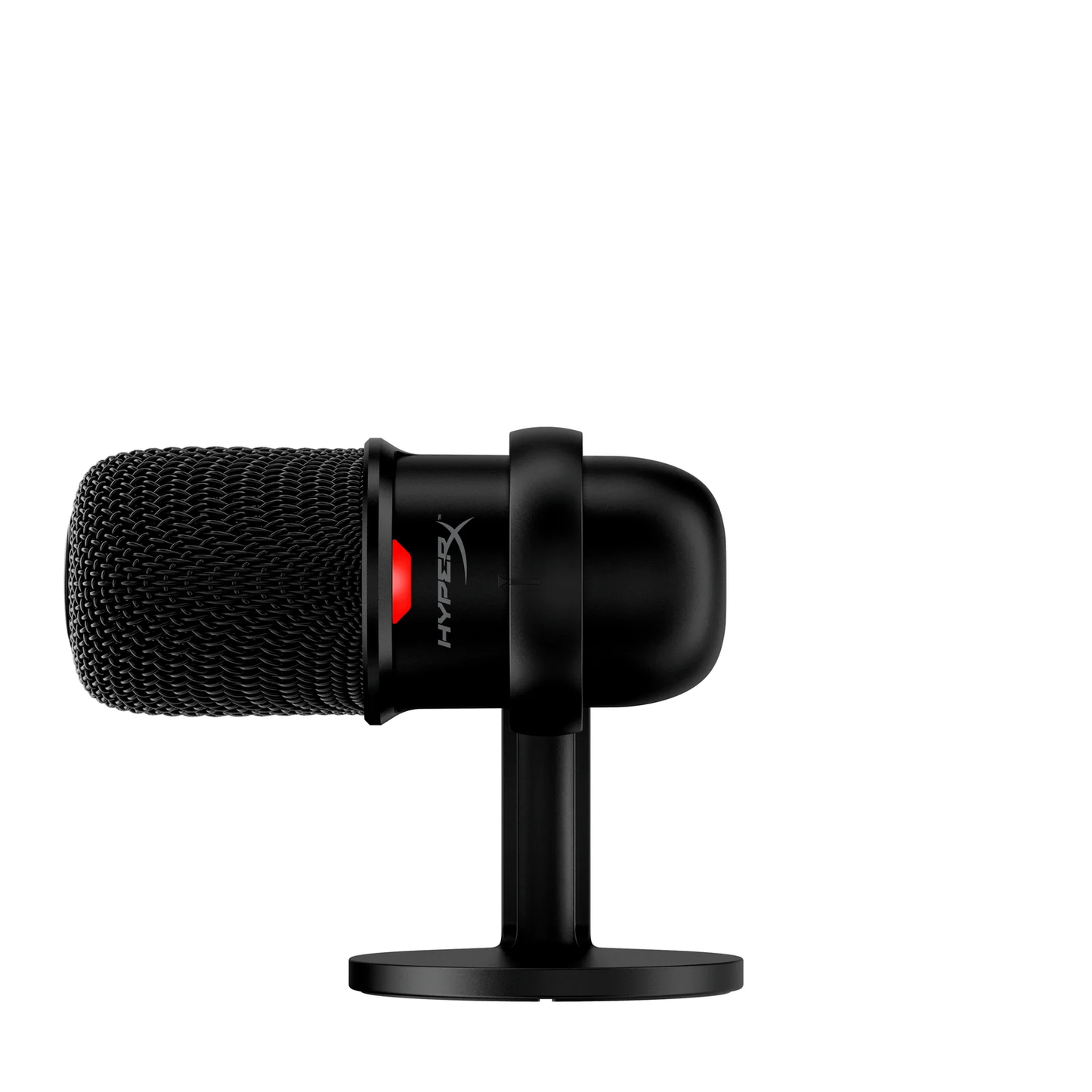 HYPERX SoloCast | Cardioid Polar Patterns | Tap-to-mute Sensor | Flexible Adjustable Stand | Wired Gaming Microphone (Black)