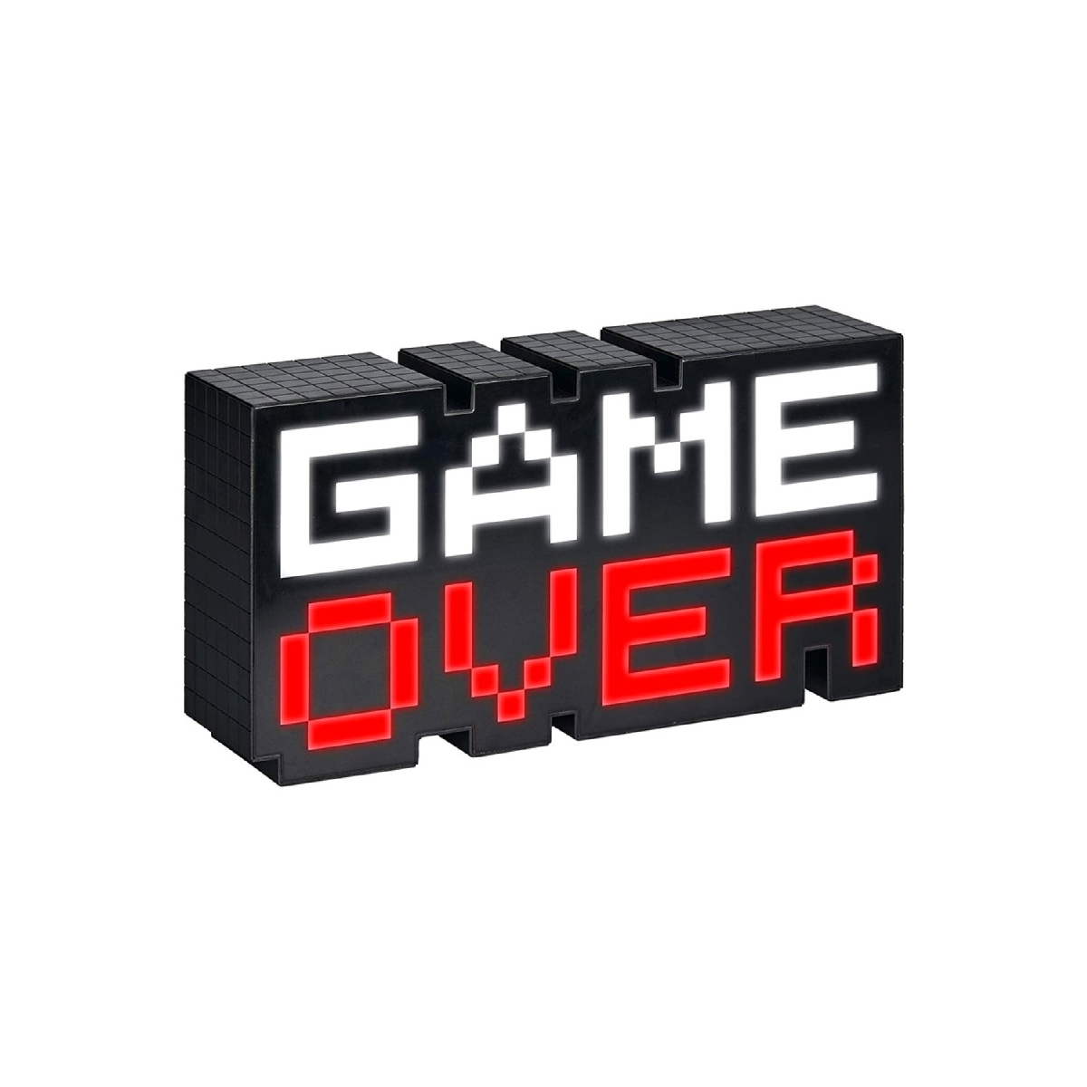 BL003 GAME OVER 8-bit Pixel Icon Light | Retro Style | Color Phasing Mode | Multiple Color Options | Gaming Lighting