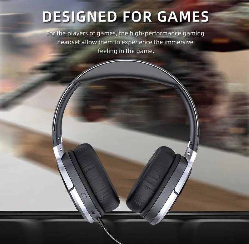 AWEI A799BL | 40mm Driver | 25 Hours Playtime | Foldable | Wireless Bluetooth Gaming Headphones & Headsets (Black)