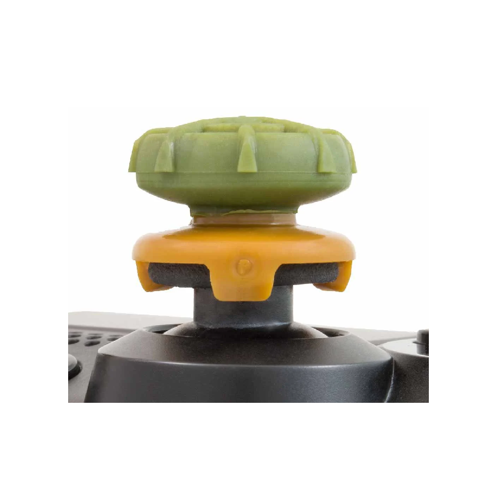 KONTROLFREEK Performance Thumbstick For PlayStation 4 DualShock 4 Controller / PlayStation 5 DualSense Controller / Xbox One Controller (FPS Freek Snipr GREEN Edition)