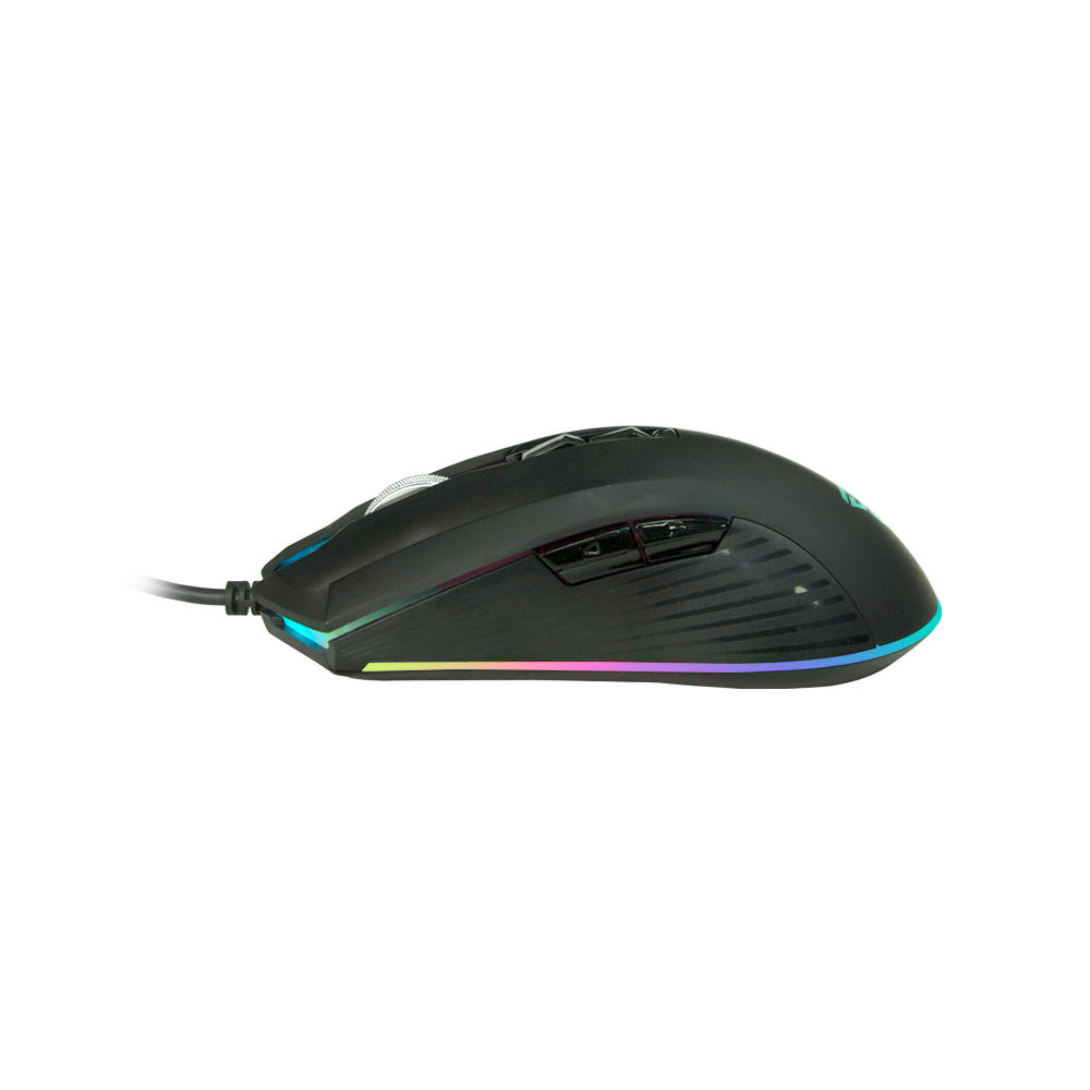 FANTECH X14 Rangers | Adjustable 500 - 4000DPI | Huano 20 Million Switch | 7 Programmable Buttons | Wired Customizable 16.8 Million RGB Gaming Mouse (Black)