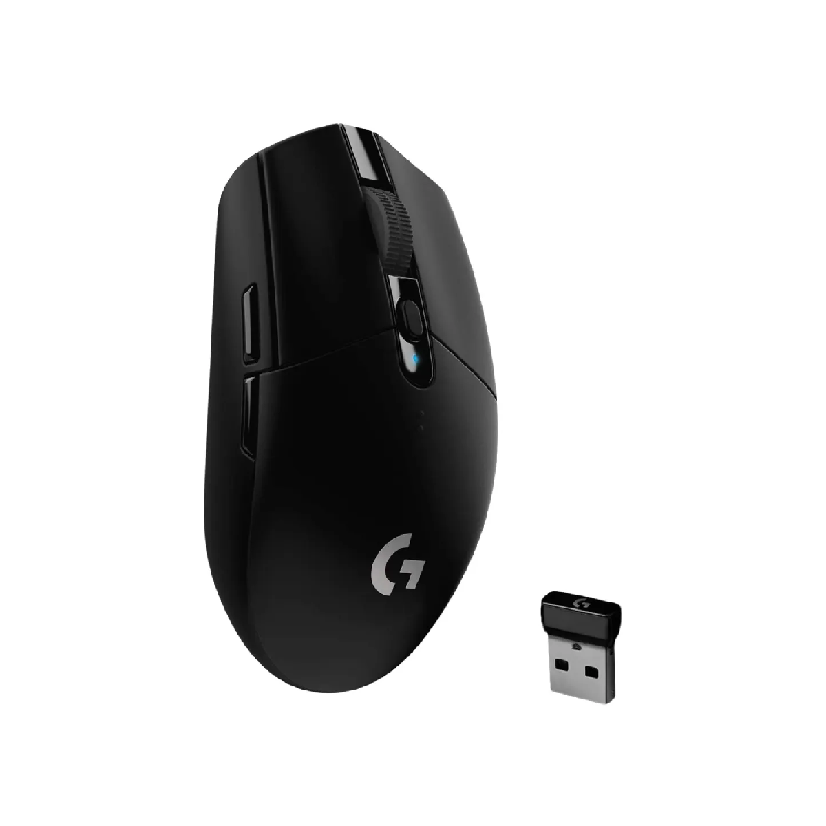 LOGITECH G304 Lightspeed | Maximum 12000 DPI | 250 Hours Playtime | Mechanical Button | 6 Programmable Buttons | HERO Optical Sensor | Wireless Gaming Mouse (Black)