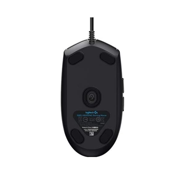 LOGITECH G102 | 200 - 8000 DPI | 10 Million Clicks | 6 Programmable Buttons | Lightsync RGB Color Wave |  Wired RGB Gaming Mouse (Black)
