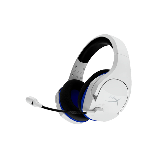 HYPERX Cloud Stinger Core | 40mm Drivers | Swivel-to-mute Noise-Cancelling Microphone | Designed For PlayStation® | Wireless Gaming Headphones & Headsets (PlayStation 5 Blue & White Edition)
