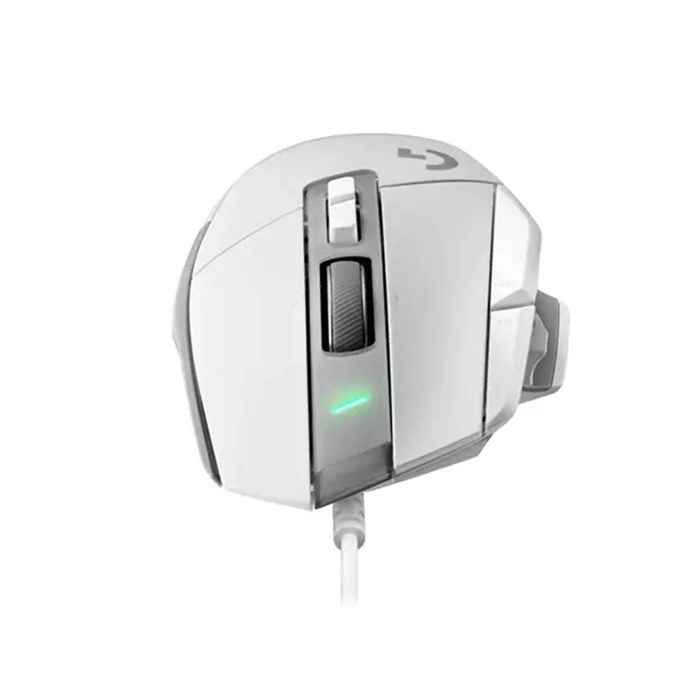 LOGITECH G502 X Lightspeed | Maximum 25600 DPI | HERO 25K Sensor | 13 Programmable Buttons | Adjustable DPI-Shift Button | Wired Gaming Mouse (White)