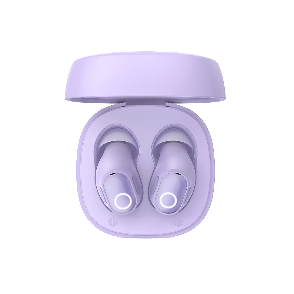BASEUS Bowie WM02 | TWS | 25 Hours Total Playback | Dual Channel Low Latency Mode | Wireless Bluetooth Earbuds (Purple)