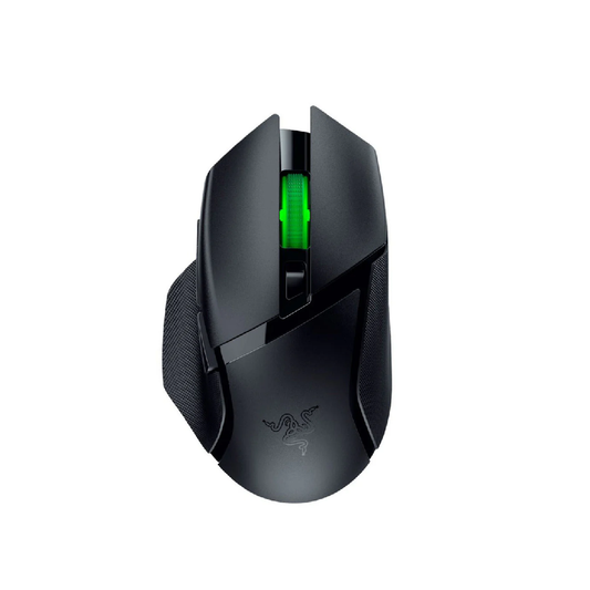 RAZER Basilisk V3 X HyperSpeed | 7 Programmable Buttons | Razer 5G Advanced Optical Sensor + 18K DPI | Razer Mechanical Switches Gen 2 + 60 Million Clicks | Razer HyperSpeed Wireless + Bluetooth | Long Battery Life | Wireless RGB Gaming Mouse (Black)