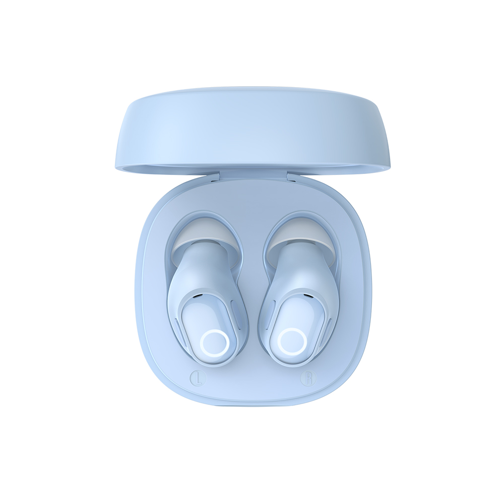 BASEUS Bowie WM02 | TWS | 25 Hours Total Playback | Dual Channel Low Latency Mode | Wireless Bluetooth Earbuds (Blue)