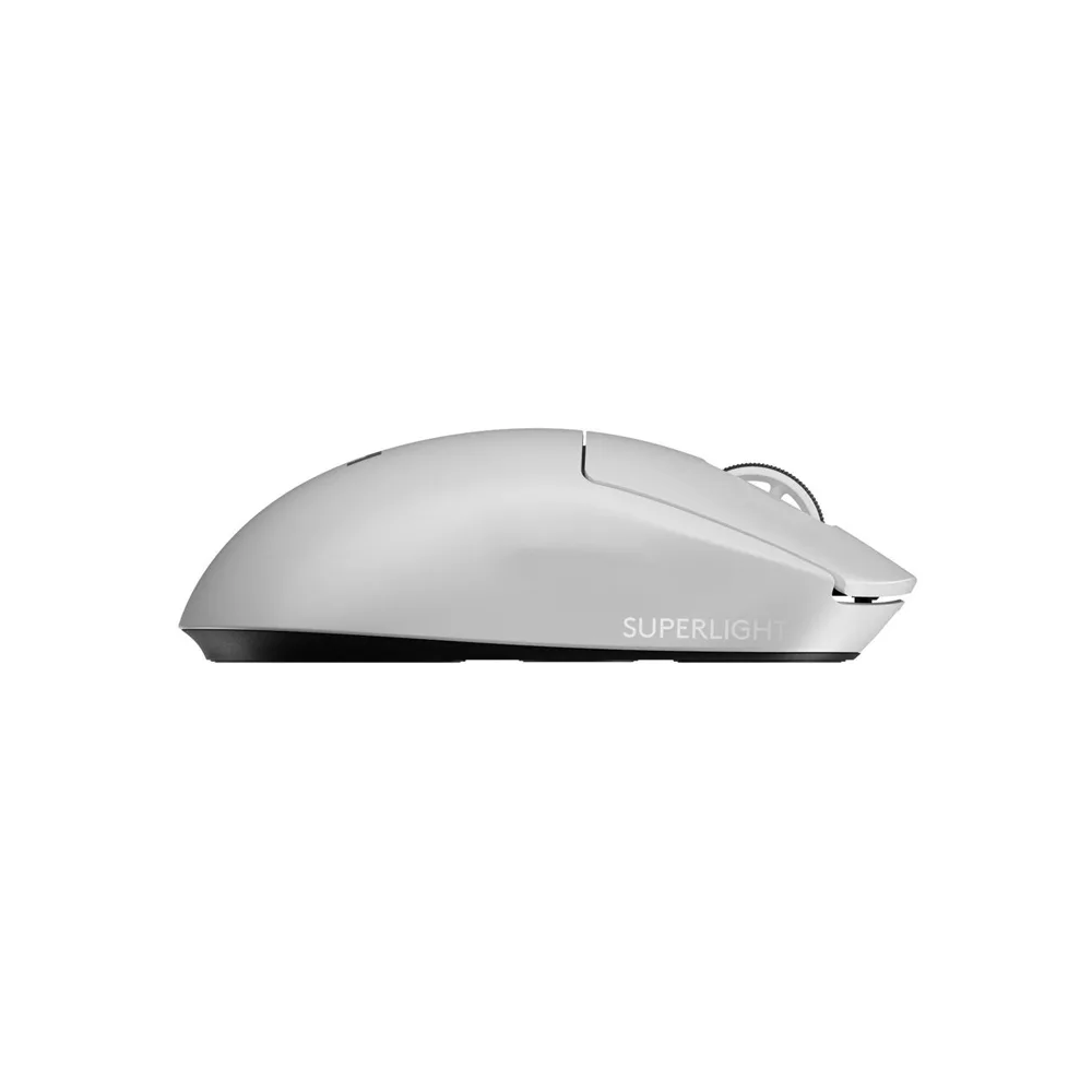 LOGITECH G Pro X Superlight | Maximum 25600 DPI | HERO 25K Sensor | 5 Programmable Buttons | PowerPlay Compatible | Advanced Low Latency Wireless | Ultra-Lightweight |Wireless Gaming Mouse (White)