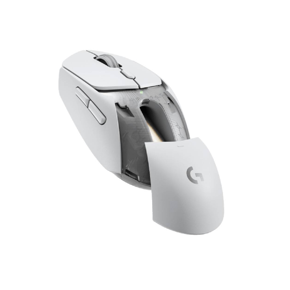 LOGITECH G309 Lightspeed | Maximum 25600 DPI | HERO 25K Sensor | 6 Programmable Buttons | Powerplay Wireless Charging System & Battery Mode | Wireless Gaming Mouse (White)