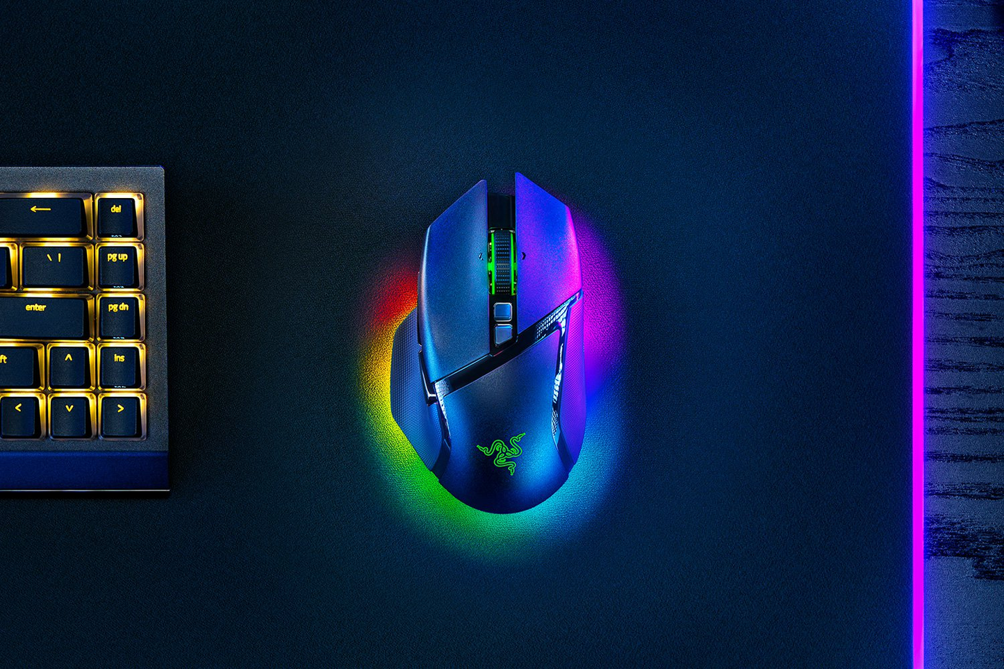 RAZER Basilisk V3 35K Pro | 11 Programmable Buttons | Focus Pro 35K Optical Sensor Gen 2 + 35K DPI | Razer Optical Switches Gen 3 with 90 Million Clicks | Razer HyperSpeed Wireless + Bluetooth | Long Battery Life | Wireless RGB Gaming Mouse (Black)